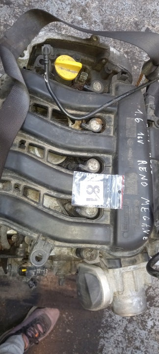 Motor Renault I K4M858 1.6 Benzin Engine Komplett MOT8799291674lv