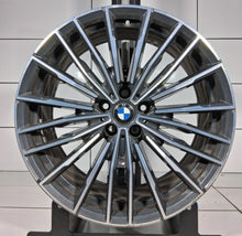 Laden Sie das Bild in den Galerie-Viewer, 1x Alufelge 20 Zoll 8.0" 5x112 26ET Glanz Grau 8072025 87169090 BMW G14 G15 Mg FEL3900210332hh