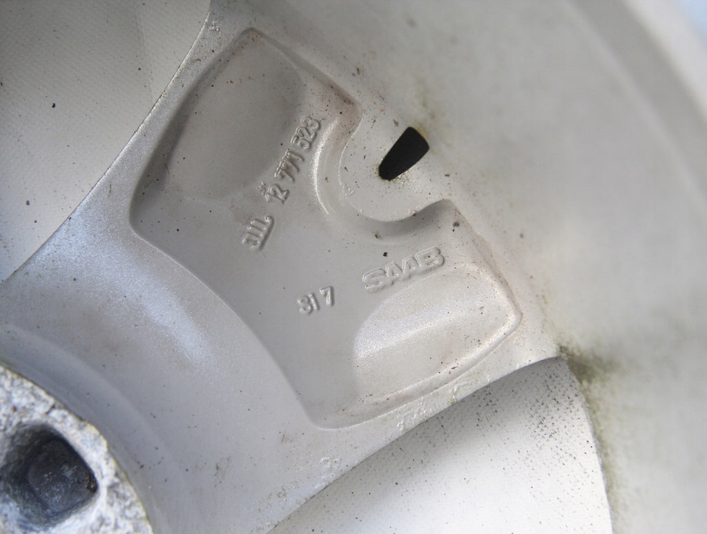 1x Alufelge 17 Zoll 7.5" 5x110 49ET 12771523 Saab 95 9-5 93 9-3 Rim Wheel