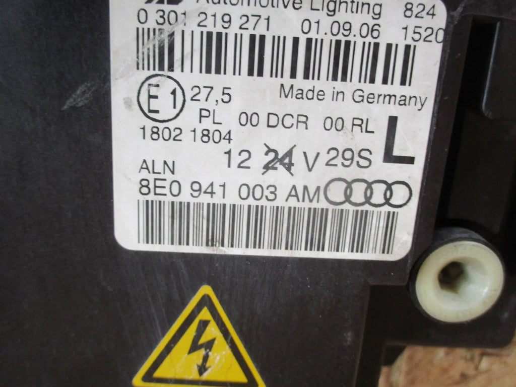 Frontscheinwerfer Audi A4 B7 8E0941003AM Xenon Links Scheinwerfer Headlight
