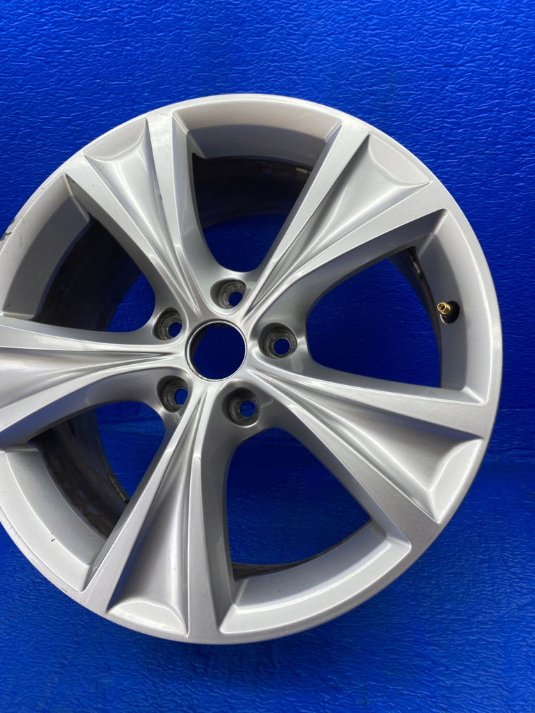 1x Alufelge 17 Zoll 7.5" 5x112 46ET Glanz Silber 5FA601025C Seat Leon Rim Wheel FEL5993632812yr