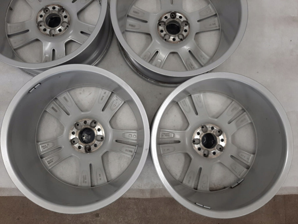 4x Alufelge 19 Zoll 8.0" 5x112 56ET Glanz Silber A1664010702 Mercedes-Benz W166 FEL6769391456ng