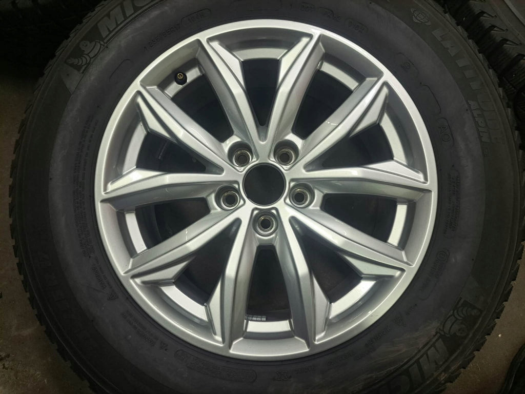 4x Alufelge 17 Zoll 7.0" 5x112 34ET Glanz Silber 80A601025J Audi Q5 A3 I FEL7653894843hj
