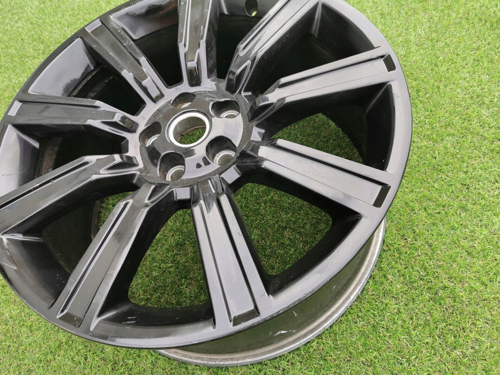 1x Alufelge 21 Zoll 9.5" 5x120 49ET Land Rover Range Sport Rim Wheel FEL6577107665bw