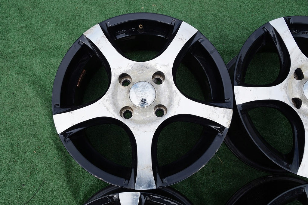 4x Alufelge 15 Zoll 6.5" 4x108 37ET WZ-6515-108-37 Ford Fiesta I Fusion 2 FEL2366193030wa