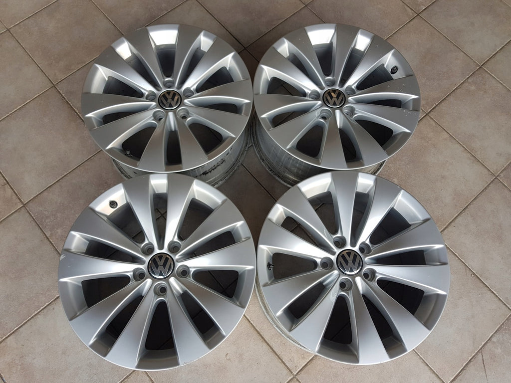 4x Alufelge 17 Zoll 8.0" 5x112 41ET 3C8601025 VW Scirocco Passat Rim Wheel FEL7489633718bn