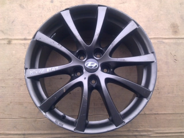 1x Alufelge 18 Zoll 8.0" 5x114.3 LV5-80830 Hyundai Rim Wheel