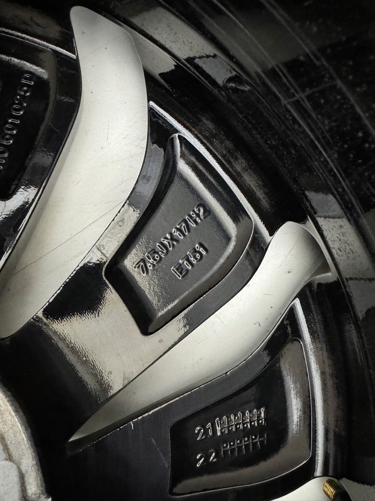 1x Alufelge 17 Zoll 7.5" 5x112 51ET Glanz Schwarz 5H0601025 VW Golf Viii FEL1623974557ge