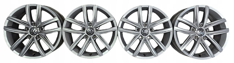4x Alufelge 16 Zoll 6.5" 5x112 46ET 5G0601025CS VW Passat Golf VII Beetle Sharan FEL2739825532sl