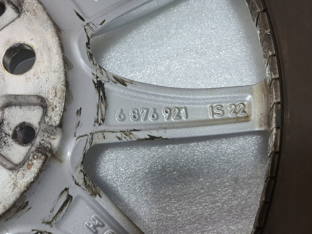 1x Alufelge 16 Zoll 6.5" 5x112 22ET Glanz Silber 6876921 BMW 3 G21 G20 Rim Wheel FEL7810741836qf