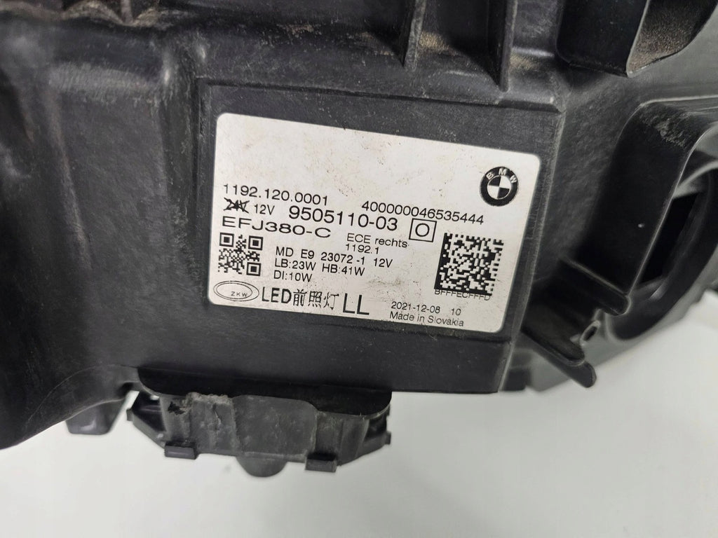 Frontscheinwerfer BMW 4 G22 G23 G26 950511003 Rechts Scheinwerfer Headlight SCH9027685116zw