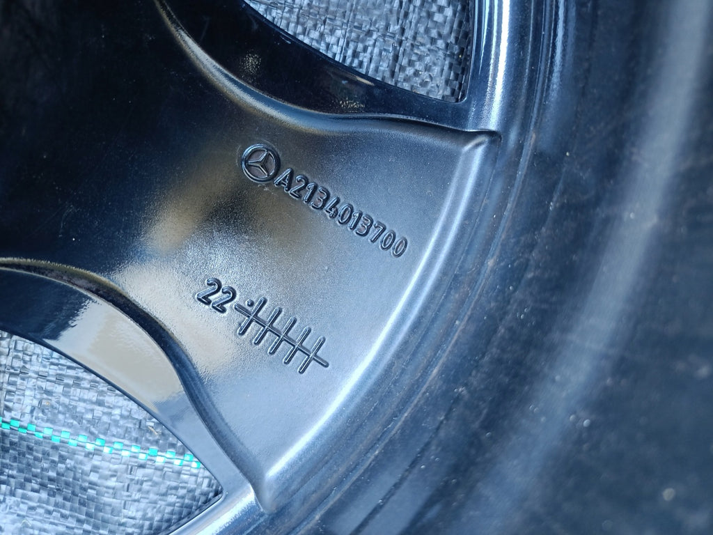 1x Alufelge 18 Zoll 8.0" 5x112 43ET Glanz Schwarz A2134013700 Mercedes-Benz W213 FEL5023895248gu