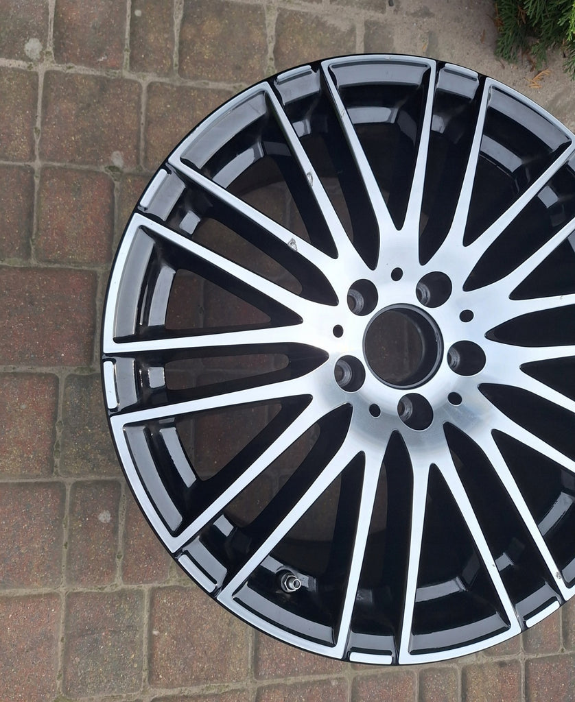 1x Alufelge 18 Zoll 8.5" 5x112 52ET Glanz Schwarz A2064015000 Mercedes-Benz W206 FEL2668269277uj