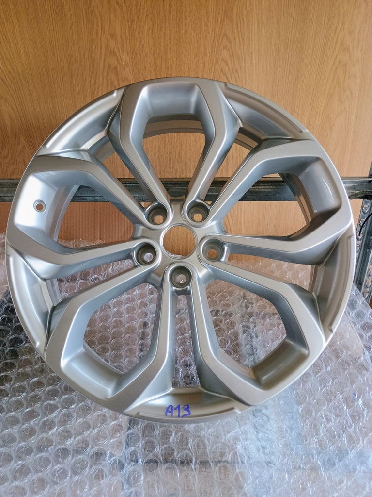 1x Alufelge 20 Zoll 6.5" 5x114.3 33ET Glanz Silber 403007153R Renault Scenic FEL7414141333bk