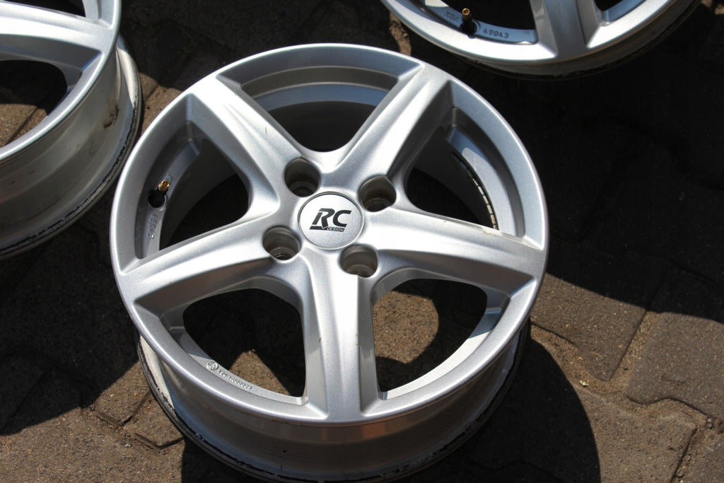 4x Alufelge 15 Zoll 6.0" 4x108 37 5ET Glanz Silber KBA-49043- Ford Ecosport FEL8868195080dn