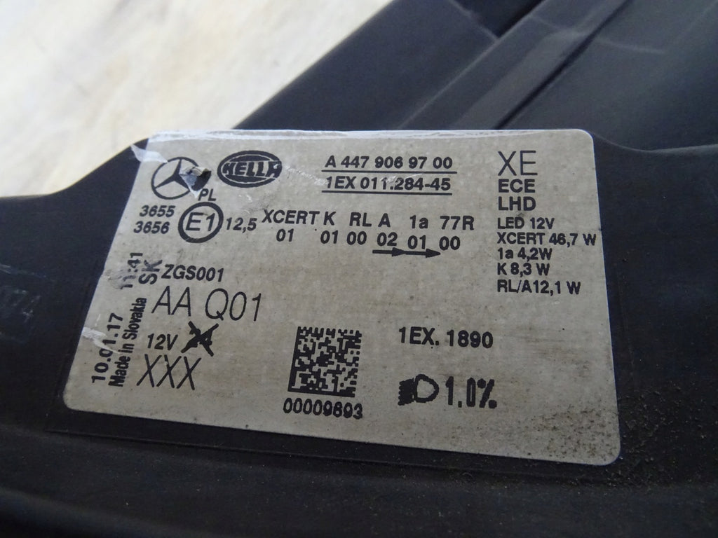 Frontscheinwerfer Mercedes-Benz Vito A4479069700 Full LED Links Headlight