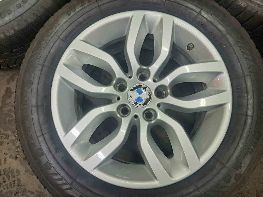 4x Alufelge 17 Zoll 7.5" 5x120 32ET Glanz Silber 6787576 BMW 3 E36 E46 E90 I FEL6811831270wi