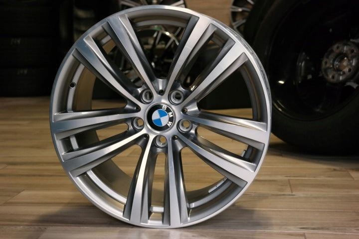 1x Alufelge 19 Zoll 9.0" 5x120 42ET 6854682 BMW F34 F30 Rim Wheel FEL2235520424gm