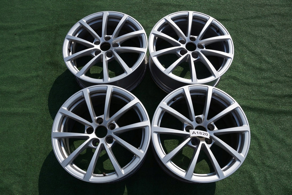 4x Alufelge 17 Zoll 7.5" 5x112 36ET Glanz Silber 4K0601025 Audi A6 C7 B9 FEL9665231377ou