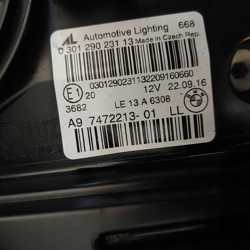 Frontscheinwerfer BMW 2 F45 F46 7472213 LED Ein Stück (Rechts oder Links) SCH2332800959jq