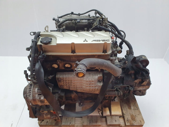 Motor Mitsubishi Outlander I 4G69 2.4 164TKm 2003 Benzin Engine Komplett MOT1291643246hu