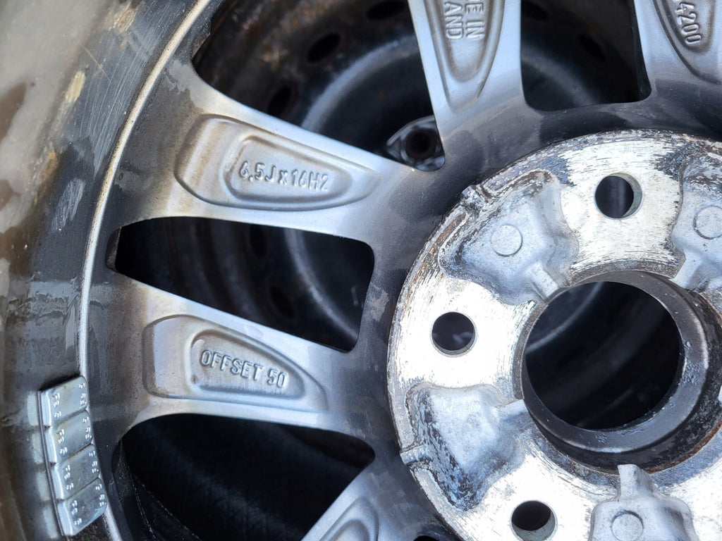 1x Alufelge 16 Zoll 6.5" 5x114.3 50ET Glanz Graphit 52910-G4200 Hyundai I I40 Mg FEL9833482415pg