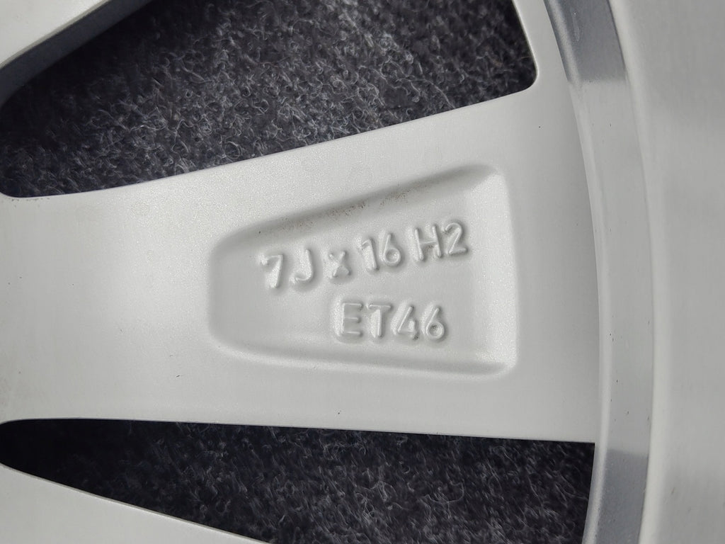 1x Alufelge 16 Zoll 7.0" 5x112 48ET 5E3601025BA Skoda Octavia Iv Rim Wheel