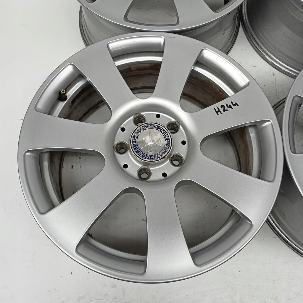 4x Alufelge 17 Zoll 7.5" 5x112 47 5ET A2044013502 Mercedes-Benz W204 Rim Wheel FEL3093524203zl