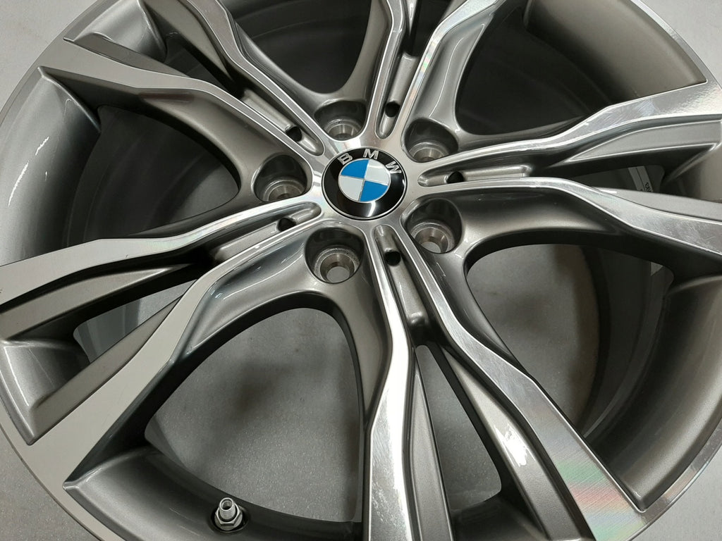 1x Alufelge 18 Zoll 8.0" 5x112 57ET Glanz 6855093 BMW 2 F45 F46 Rim Wheel FEL6623245384yv