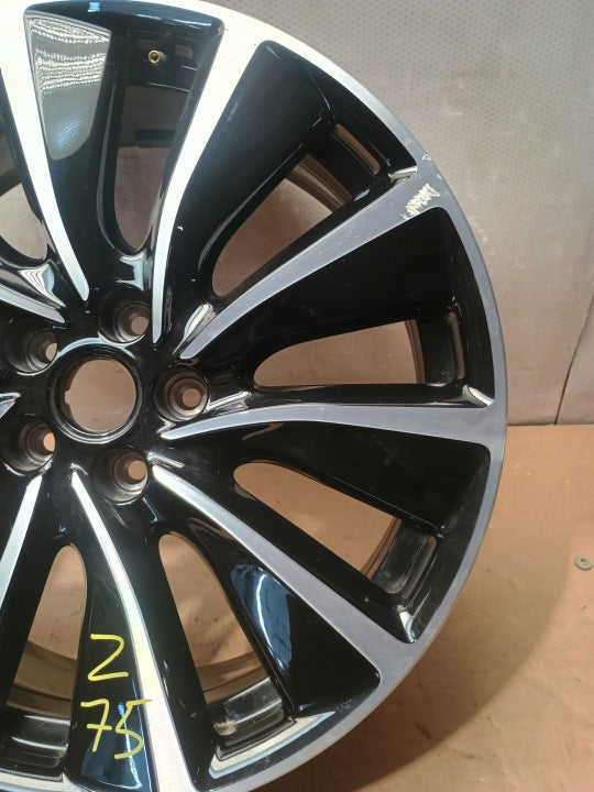 1x Alufelge 19 Zoll 7.0" 5x108 38ET Glanz Schwarz YP00174580 Opel Grandland FEL3835378676fs