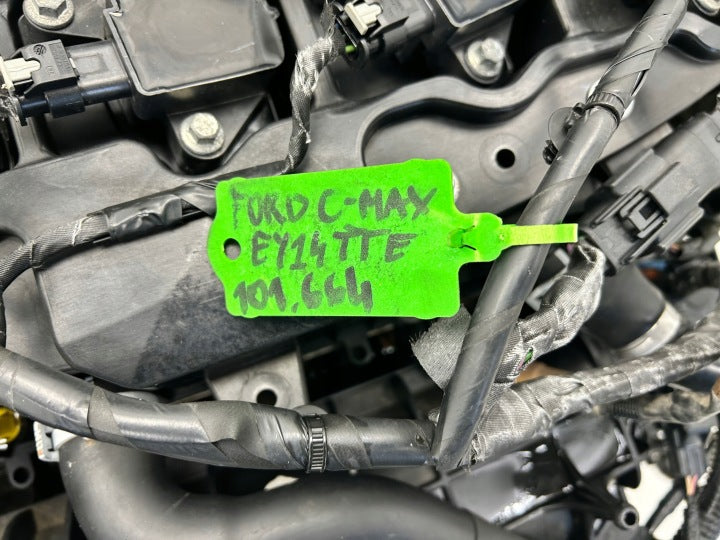 Motor Ford C-Max JTJB 1.6 101TKm 2010 Benzin Engine Komplett MOT4792652090ux
