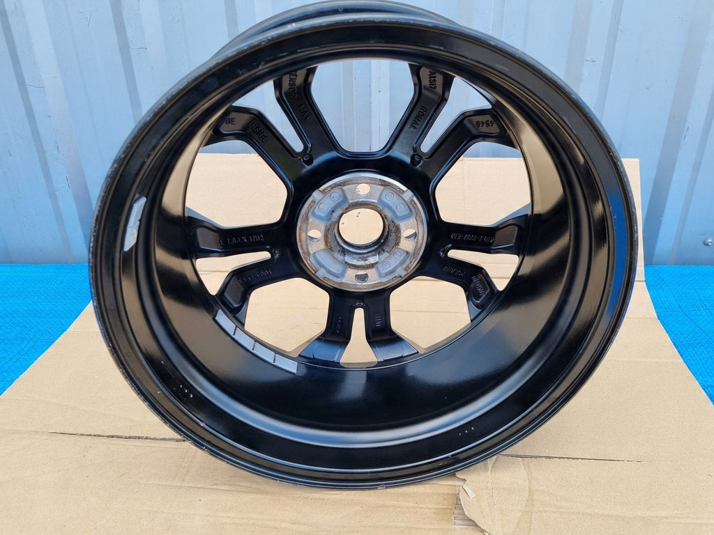 1x Alufelge 17 Zoll 7.0" 4x108 47 5ET Glanz Schwarz K1BJ-1007-E1A Ford Fiesta