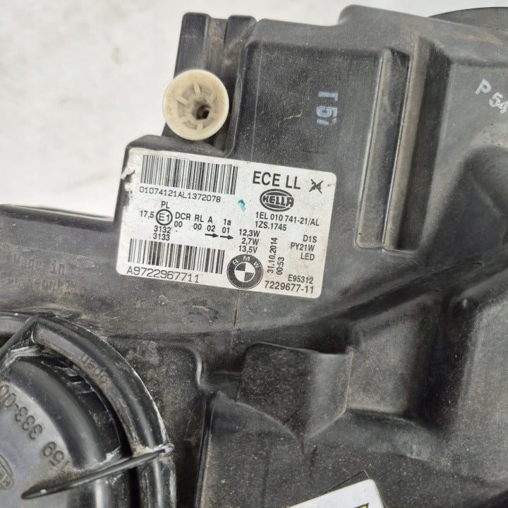 Frontscheinwerfer BMW 1 F21 F20 7229677 Bi-Xenon Links Scheinwerfer Headlight SCH8088301819zj