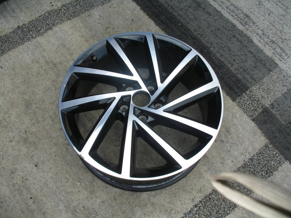 1x Alufelge 18 Zoll 7.0" 5x112 45ET Matt Schwarz 2GA601025S VW T-Roc Rim Wheel FEL4711038886zj