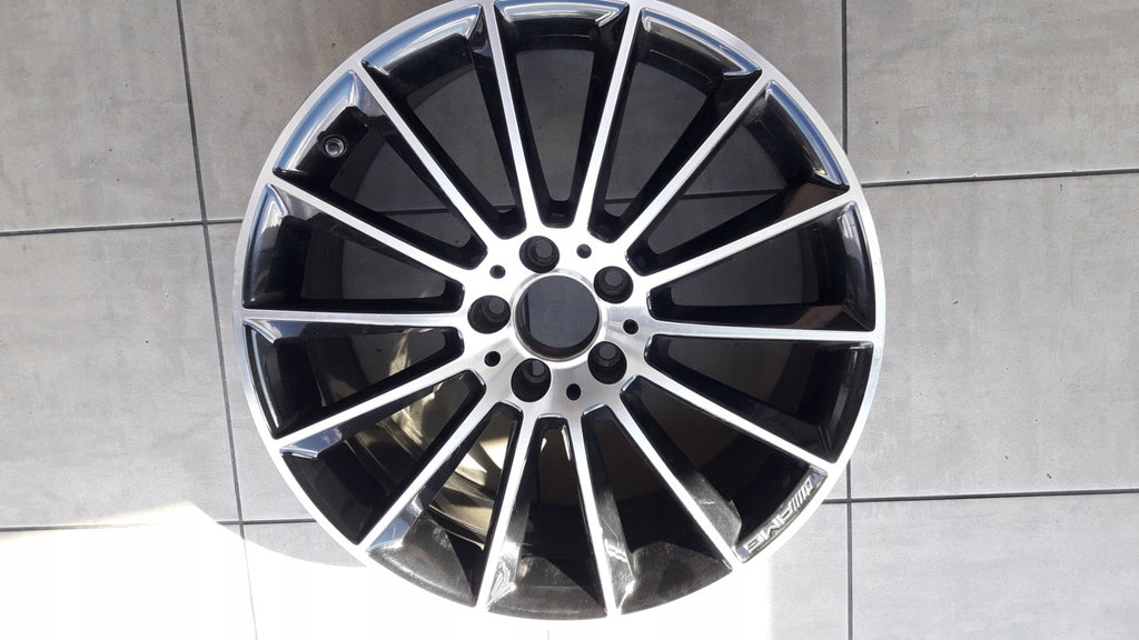 1x Alufelge 19 Zoll 8.0" 5x112 40ET Matt Schwarz A1774011900 Mercedes-Benz W177 FEL6424448580xt