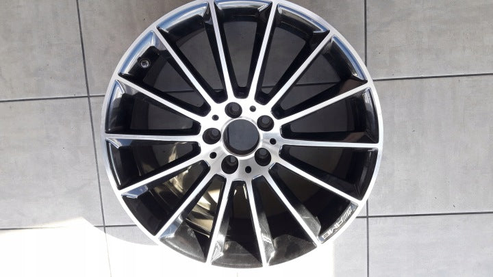1x Alufelge 19 Zoll 8.0" 5x112 40ET Matt Schwarz A1774011900 Mercedes-Benz W177 FEL6424448580xt
