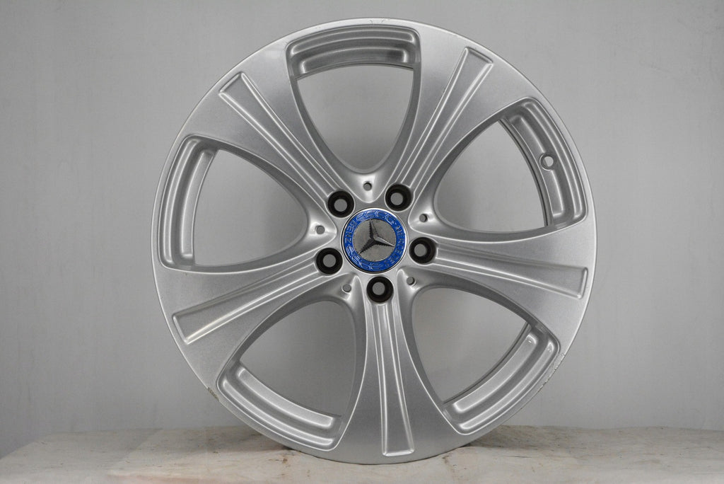 4x Alufelge 18 Zoll 8.0" 5x112 38ET Glanz Silber A2534010800 Mercedes-Benz