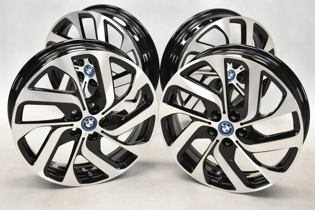 4x Alufelge 19 Zoll 5.0" 5x112 28ET Glanz Schwarz 6887937 BMW I3 Rim Wheel FEL2366117646cx