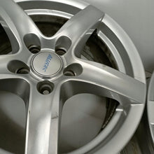 Laden Sie das Bild in den Galerie-Viewer, 4x Alufelge 17 Zoll 7.5" 5x112 48ET Glanz Silber Audi I Rim Wheel FEL1253794492rw