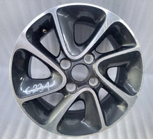 Laden Sie das Bild in den Galerie-Viewer, 1x Alufelge 14 Zoll 5.5&quot; 4x100 47ET Glanz Graphit 52910-B9500 Hyundai I10 Mg