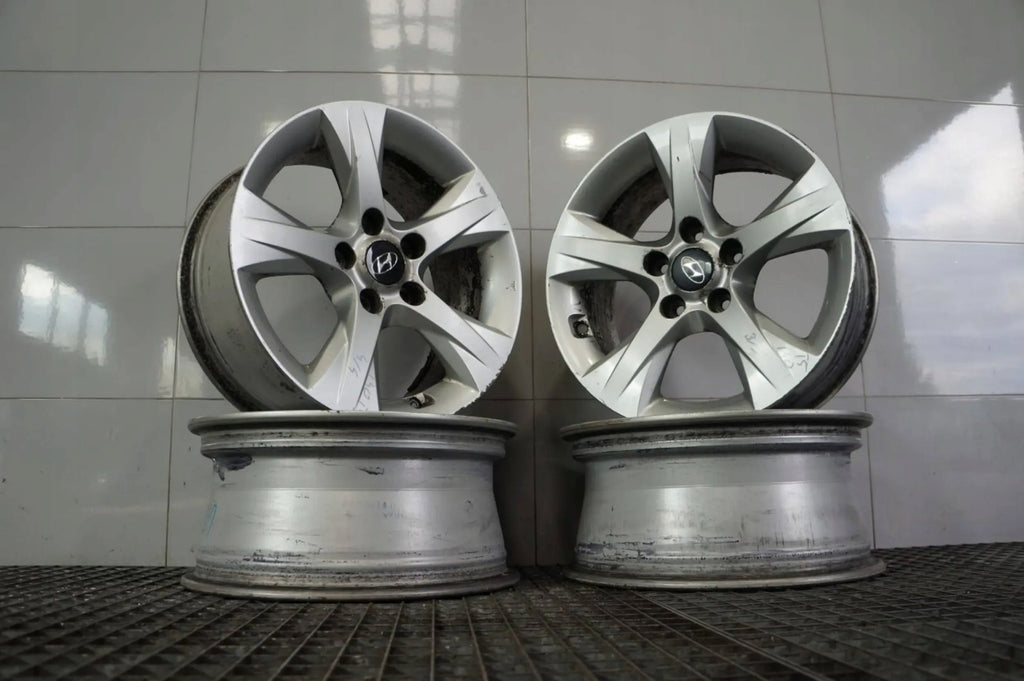 4x Alufelge 16 Zoll 5x114.3 AOP24226 Hyundai I40 Rim Wheel FEL3012117051aw