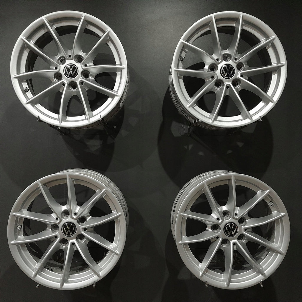 4x Alufelge 16 Zoll 6.5" 5x112 22ET 6876921 BMW I Rim Wheel FEL3711770594gk