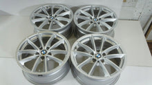 Laden Sie das Bild in den Galerie-Viewer, 4x Alufelge 17 Zoll 7.5" 5x112 27ET Glanz Silber 6868217 BMW Rim Wheel FEL3694575018cz
