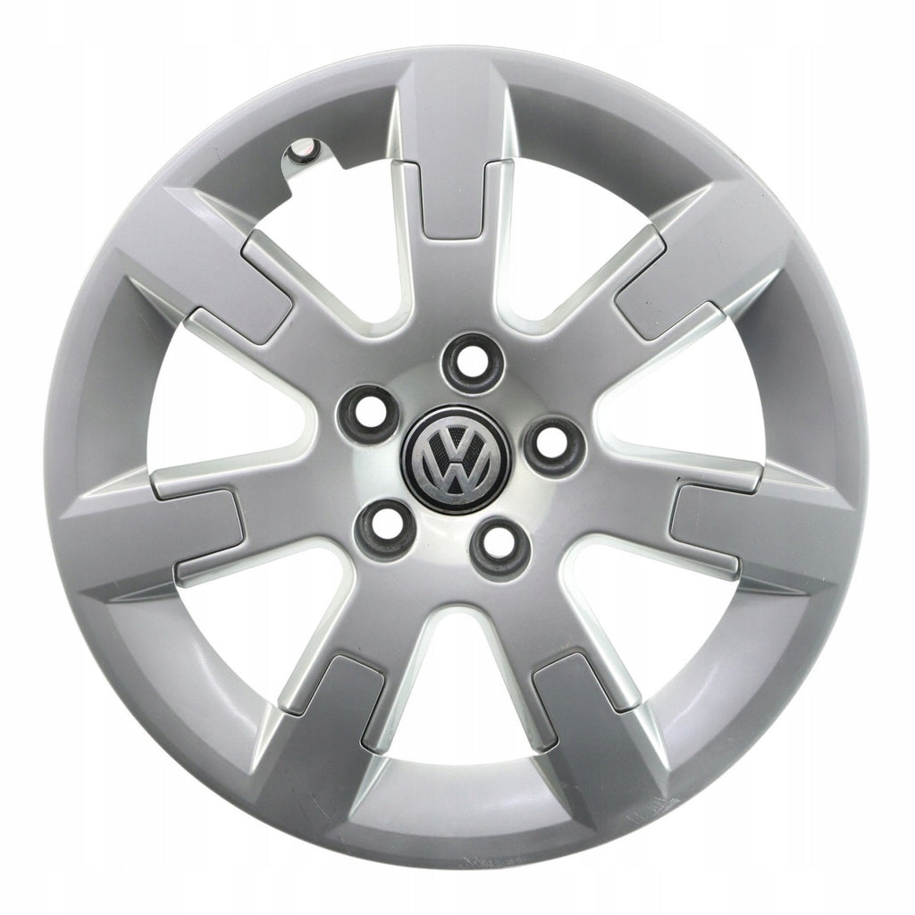 1x Alufelge 15 Zoll 5.5" 5x100 38ET Glanz Silber 6R0601025E VW Polo 6r Rim Wheel FEL4675110737tf