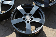 Load image into Gallery viewer, 4x Alufelge 16 Zoll 7.5" 5x112 50ET Matt Schwarz KBA49734 Audi I Rim Wheel FEL9767864672bt