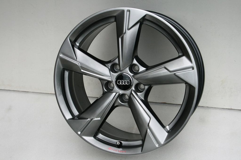 4x Alufelge 18 Zoll 8.0" 5x112 39ET Glanz 4K0601025 Audi Rim Wheel
