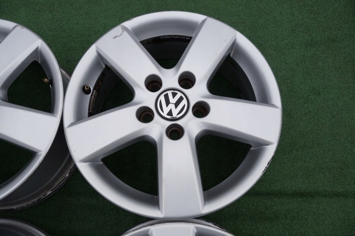4x Alufelge 16 Zoll 6.5" 5x112 50ET 1T0601025 VW Caddy V Golf Rim Wheel FEL4583195413oh