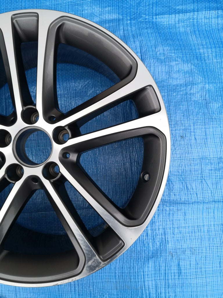 1x Alufelge 18 Zoll 7.5" 5x112 40ET Glanz Grau A2064016400 Mercedes-Benz W206 Mg FEL6404036566wj