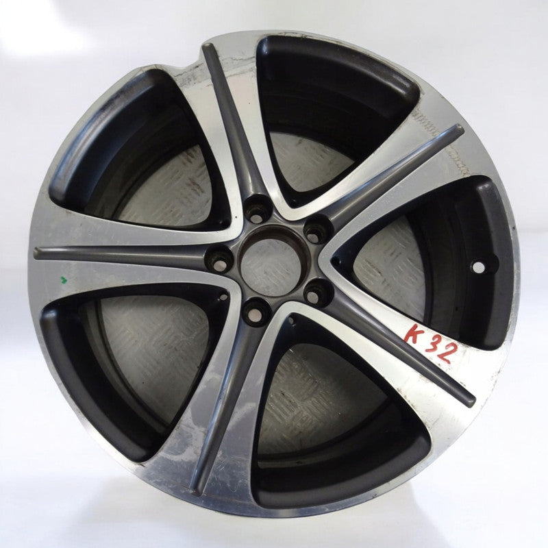 1x Alufelge 18 Zoll 8.0" 5x112 43ET A2134011400 Mercedes-Benz Rim Wheel