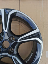Load image into Gallery viewer, 1x Alufelge 17 Zoll 7.0" 4x108 38ET Glanz Schwarz 9332281680 Opel Corsa F FEL9440706088vk